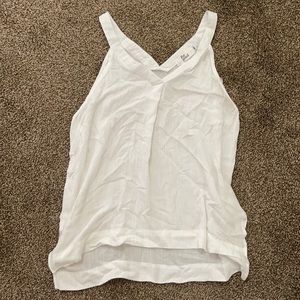 For Good white tank top
